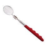 Car Repair Detection Mirror Universal Folding Telescopic Mirror Welding Chassis Inspection Mirror, Silver 50mm, Silver 30mm, Black Handle 50mm, Red Handle 50mm, Purple Handle 50mm, Pink Handle 50mm