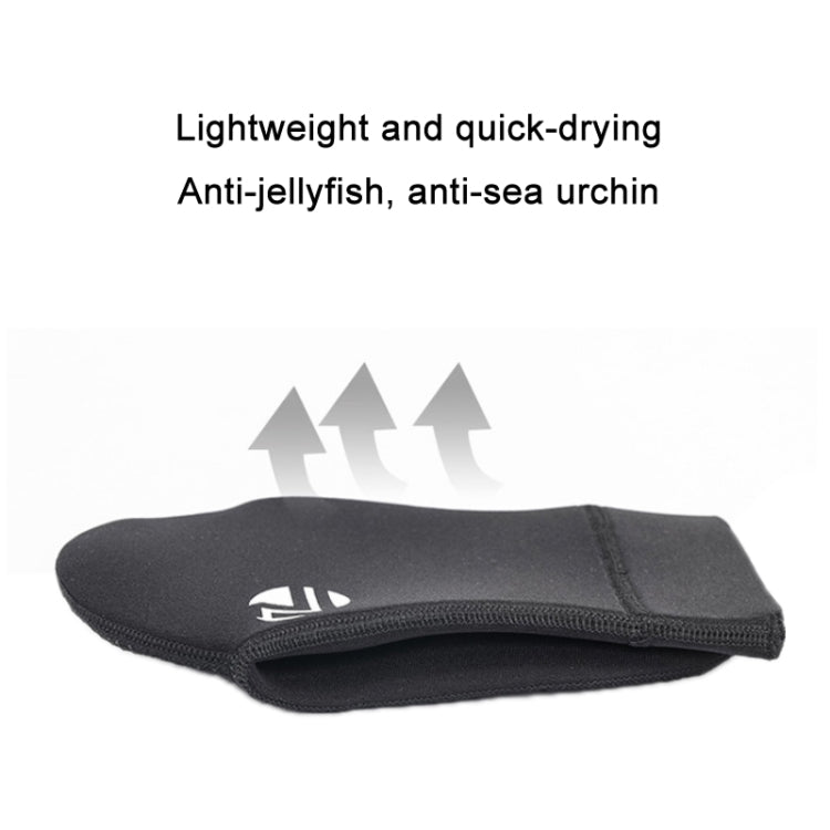 ZCCO 3mm Warm Non-Slip Diving Socks Anti-Wear Ankle Fins, 33-34, 35-36, 37-38, 39-40, 41-42, 43-44, 45-46