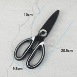 4 PCS Kitchen Scissors Multi-Function Home Stainless Steel Scissors, 4 in 1 Kitchen Scissors