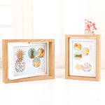 Wooden Rotating Double-Sided Swinging Table Photo Frame Size:, 6 inch, 7 inch, 8 inch