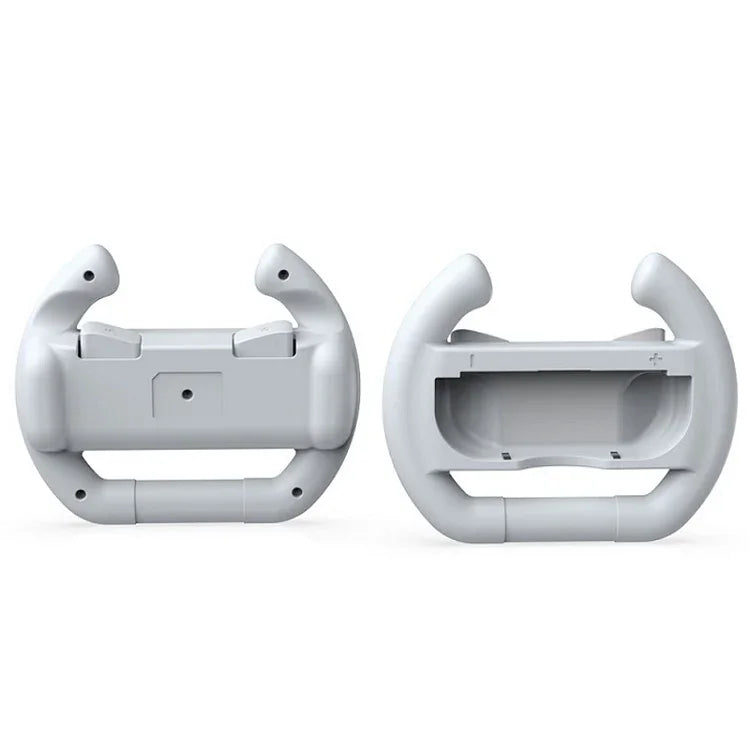 DOBE Left And Right Handle Steering Wheel For Switch OLED / Switch, Specification：, White（2PCS/Pack）, Black（2PCS/Pack）, Red + Blue（2PCS/Pack）