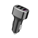Three USB Ports Car Fast Charging Charger For Huawei/For OPPO/VIVO/OnePlus And Other Flash Charging, GT680 Black, GT680 Gray, GT780 Black, GT780 Gray