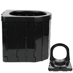 Car Toilet Integrated Portable Folding Toilet Self-Driving Tour Outdoor Camping Toilet, Car Toilet(Light Gray), Car Toilet(Black)