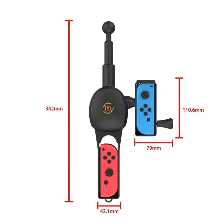 JYS NS192 Fishing Rod Game Handle Accessories For Nintendo Switch, NS192