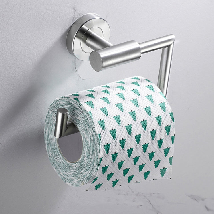 304 Stainless Steel With Grooved Bathroom Pendant Bathroom Shelf,Style:, Wire Drawing Single Rod 40cm, Wire Drawing  Towel Ring, Wire Drawing Hook, Paper Towel Holder A, Paper Towel Holder  B, Vertical Single Rod, Black Cloth Hook                      ...