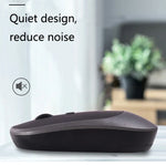 M030 4 Keys 1600DPI Laptop Office Mute Mouse, Style:, Wireless (Ink Green), Wireless (Blue), Wireless (Pink), Wireless (Gray), Wireless (White), Wireless (Black), Double Mode (Ink Green), Dual Mode (Pink), Double Mode (Gray), Double Mode (White)       ...