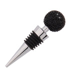 Crystal Ball Red Wine Stopper Diamond Zinc Alloy Metal Sealed Wine Cork, White, Pink, Big Red, Black, Bright Black, AB, Lake Blue