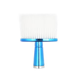 P6424 Hairdresser Sweeping Hair Brushes Hairdressing Nylon Soft Cleaning Brushes Home Hair Salons Shaving Broken Hair Brushes, Gold, Red, Blue, Silver