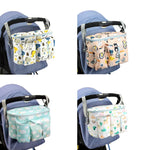 Multifunctional Baby Stroller Storage Bag, White Dinosaur, Yellow Zoo, Green Lamb, White Alpaca, Tibetan Owl, Denglin Deer, Yellow Zoo + Side Pocket, Green Lamb + Side Pocket, White Alpaca + Lateral Pocket, Tibetan Owl + Side Pocket                    ...