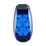 Outdoor Cycling Night Running Warm Light Bicycle Tail Light, Colour: 3 LED Red, 3 LED Red, 3 LED Blue, 3 LED Green, 5 LED Red, 5 LED Blue, 5 LED Green