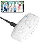 S86 Car Key Shape Multifunctional Bluetooth Selfie Video Remote Control, S86 Pink, S86 Black, S86 White