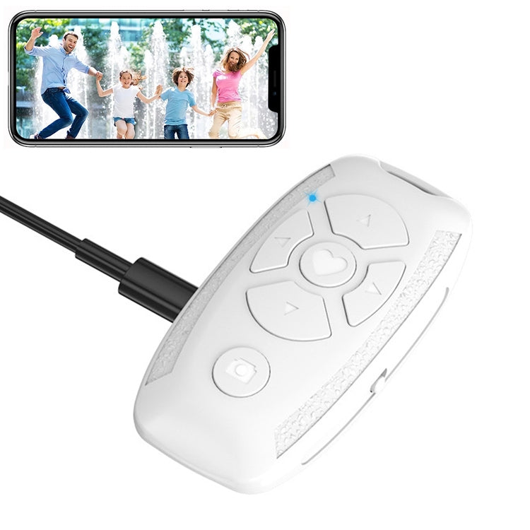S86 Car Key Shape Multifunctional Bluetooth Selfie Video Remote Control, S86 Pink, S86 Black, S86 White