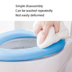 EVA Thermal Adhesive Toilet Seat Washer, Yellow, Green, Blue, Pink
