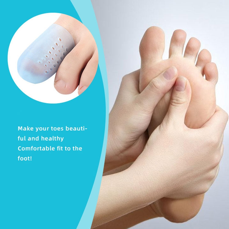 With Hole Toe Set High Heels Anti-Wear Anti-Pain Toe Protective Cover, XS, S, M, L