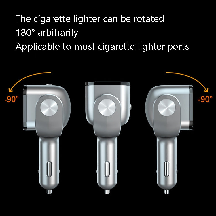 Ozio Car Charger Cigarette Lighter With USB Plug Car Charger, Y34Q 5.3A Black, Y48Q 6.5A Black