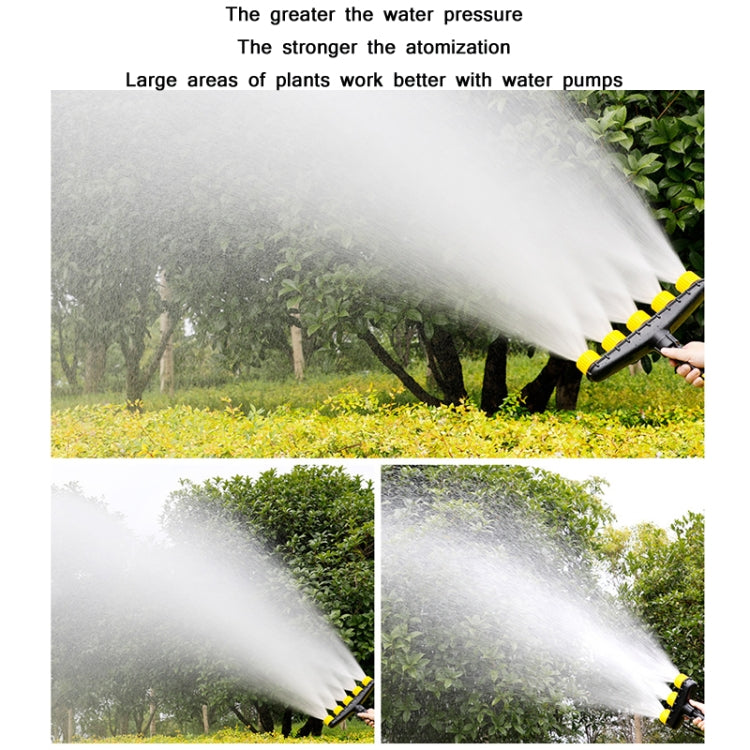 DKSSQ Gardening Multi-Head Watering Sprinkler Nozzle, Specification:, 3 Head with 1 inch/1.2 inch Interface, 3 Head With 1.5 inch Interface, 4 Head With 1 inch/1.2 inch Interface, 4 Head With 1.5 inch Interface, 5 Head With 1 inch/1.2 inch Interface
