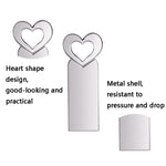 Zshqu2 Heart-Shaped USB 2.0 High Speed ??Metal USB Flash Drives, 4GB, 8GB, 16 GB, 32GB, 64GB, 128GB