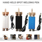 Integrated Spot Welder DIY Mini Handheld Welding Pen, White, Black, Blue