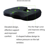 QFC-023 U-shaped Slow Rebound Memory Foam Car Seat Cushion, Car Seat Cushio