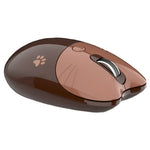 M3 3 Keys Cute Silent Laptop Wireless Mouse, Spec:, Wireless Version (Vitality Pink), Wireless Version (Milk Tea), Bluetooth Wireless Version (Milk Tea), Bluetooth Wireless Version (Pink), Bluetooth Wireless Version (Red)                               ...
