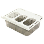 Home Wardrobe Drawer Type Underwear Socks Storage Box, With Partition (Transparent Grey), Without Partition (Transparent Grey), With Partition (Transparent), Without Partition (Transparent )