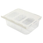 Home Wardrobe Drawer Type Underwear Socks Storage Box, With Partition (Transparent Grey), Without Partition (Transparent Grey), With Partition (Transparent), Without Partition (Transparent )
