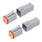 Car Waterproof Connector Conductive Connection Terminal, 4 PCS DT04-2P / DT06-2S With Copper, 4 PCS DT04-3P / DT06-3S With Copper, 2 PCS DT04-4P / DT06-4S With Copper, 2 PCS DT04-6P / DT06-6S With Copper, 2 PCS DT04-8P / DT06-8S With Copper            ...