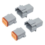 Car Waterproof Connector Conductive Connection Terminal, 4 PCS DT04-2P / DT06-2S With Copper, 4 PCS DT04-3P / DT06-3S With Copper, 2 PCS DT04-4P / DT06-4S With Copper, 2 PCS DT04-6P / DT06-6S With Copper, 2 PCS DT04-8P / DT06-8S With Copper            ...
