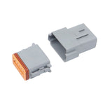 Car Waterproof Connector Conductive Connection Terminal, 4 PCS DT04-2P / DT06-2S With Copper, 4 PCS DT04-3P / DT06-3S With Copper, 2 PCS DT04-4P / DT06-4S With Copper, 2 PCS DT04-6P / DT06-6S With Copper, 2 PCS DT04-8P / DT06-8S With Copper            ...