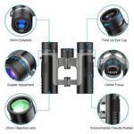 APEXEL 10 x 25 Binoculars  BAK4 Prism Zoom Telescope for Bird-watching Hunting Hiking, APL-RB10X25