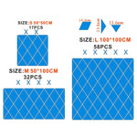 Rhombus Stitching Background Acrylic Mirror Decorative Stickers, Golden Small, Golden Medium, Golden Large, Silver Small, Silver Medium, Silver Large, Black Small, Black Medium, Black Large, Brown Small, Brown Medium, Brown Large, Blue Small, Blue Medi...
