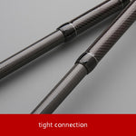 Telescopic Carbon Lure Rod Short Section Fishing Casting Rod, 2.4m, 1.8m, 3.0m
