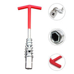 4 PCS Car Spark Plug Sleeve Wrench Universal Car Disassembly Tool, Style:, 16mm Short, 21mm Short