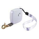 Automatic Telescopic Dog Traction Rope Small Pet Retractor, 2m Round Blue, 2m Square White, 2m Square Pink, 2m Square Blue, 2m Round White, 2m Round Pink
