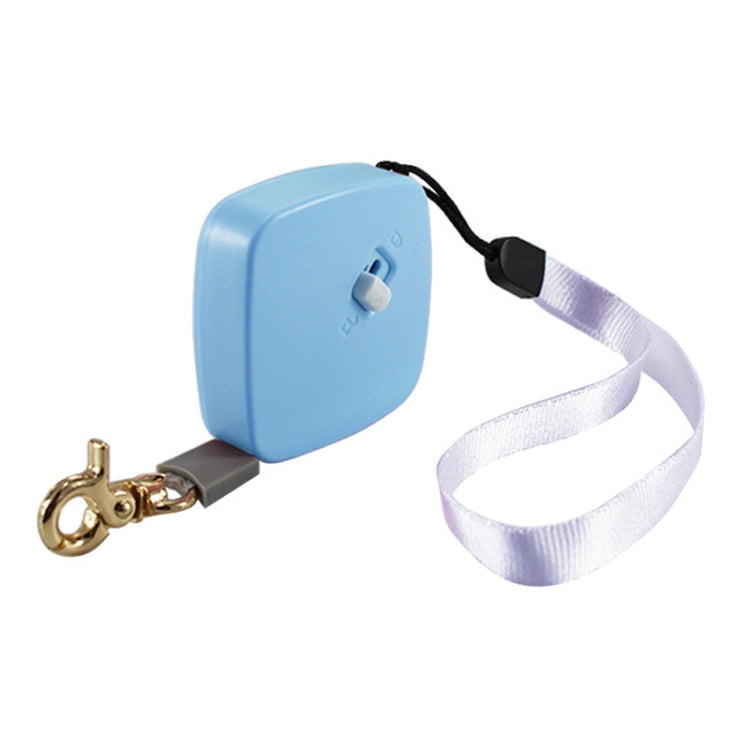 Automatic Telescopic Dog Traction Rope Small Pet Retractor, 2m Round Blue, 2m Square White, 2m Square Pink, 2m Square Blue, 2m Round White, 2m Round Pink
