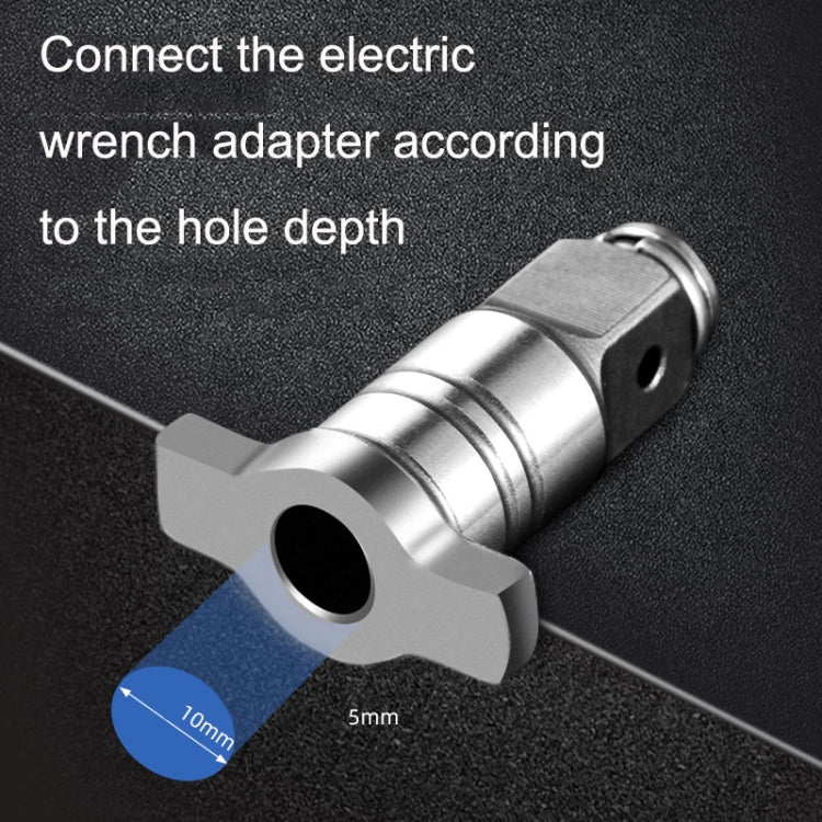 Square T -Shaft  Electric Wrench Converter, Style: Dual Use, Dual Use