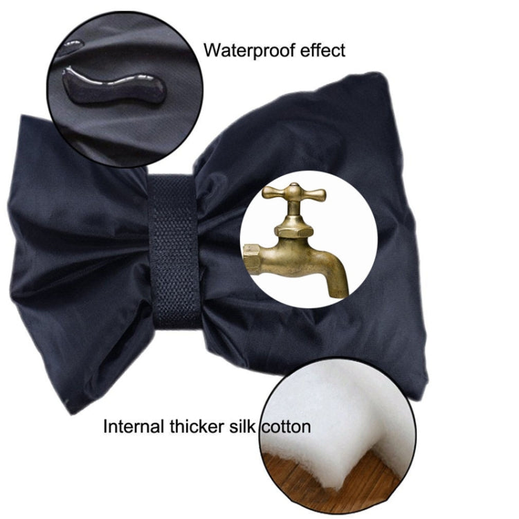 Oxford Cloth Winter Outdoor Faucet Frost Protection Cover, Rope Model