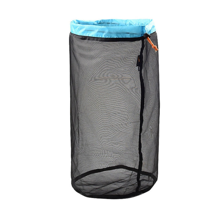 LUCKSTONE WSD2005020 Lightweight Mesh Organizing Storage Bag, Size:, S (Gray Blue), M (Gray Orange), L (Gray Green), XL (Gray Blue), XXL (Gray Black), S (Black Blue), M (Black Orange), L (Black Green), XL (Black Blue), XXL (Black Black)