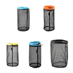 LUCKSTONE WSD2005020 Lightweight Mesh Organizing Storage Bag, Size:, S (Gray Blue), M (Gray Orange), L (Gray Green), XL (Gray Blue), XXL (Gray Black), S (Black Blue), M (Black Orange), L (Black Green), XL (Black Blue), XXL (Black Black)