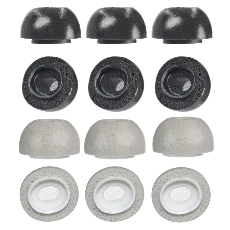 2 PCS Earbuds Memory Foam Ear Caps For TWS Airpods Pro,Size:, Large Black, Medium Black, Small Black, Large Gray, Medium Gray, Small  Gray