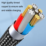 CC57 Rotary Magnetic Fast Charging Data Cable, Style:, 1m + Type-C / USB-C + Red, 1m + Type-C / USB-C + Black, 2m + Type-C / USB-C + Red, 2m + Type-C / USB-C + Black