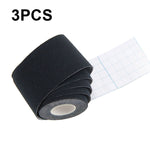 3pcs Muscle Tape Physiotherapy Sports Tape Basketball Knee Bandage, Size:, 2.5cm x 5m, 3.8cm x 5m, 5cm x 5m