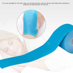 3pcs Muscle Tape Physiotherapy Sports Tape Basketball Knee Bandage, Size:, 2.5cm x 5m, 3.8cm x 5m, 5cm x 5m