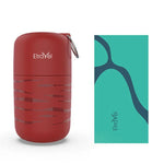 Etravel Sports Quick-drying Towel Double-sided Fleece Bath Towel, Small Black+Towel, Small Red+Towel, Small Navy+Towel, Small Blue+Towel, Small Grass Green+Towel, Large Black+Bath Towel, Large Red+Bath Towel, Large Navy+Bath Towel