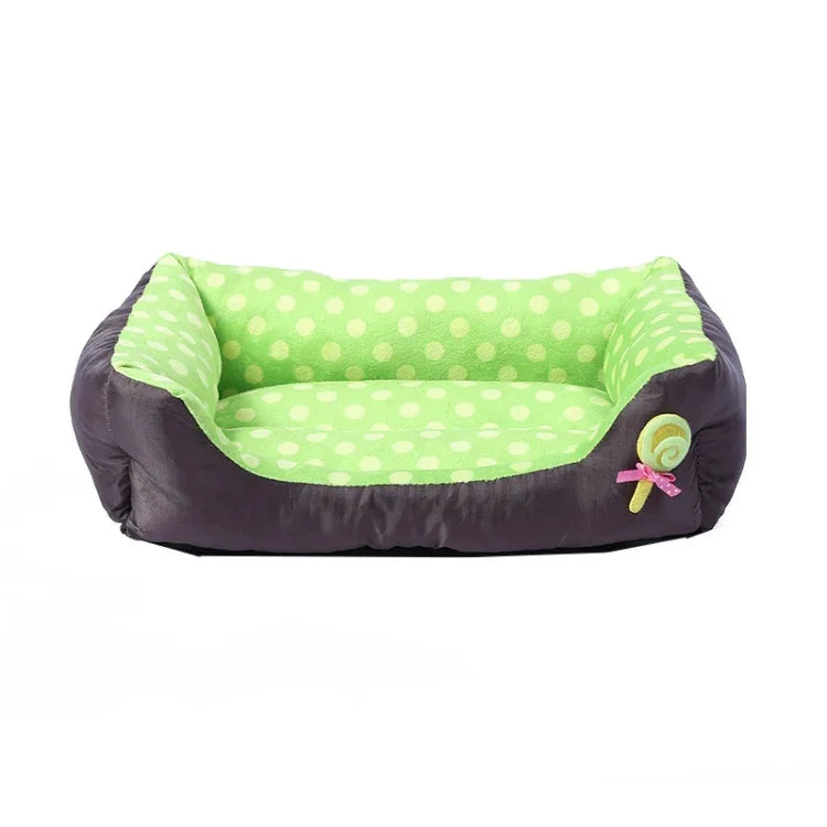 Cartoon Pet Kennel Square Cushion For Small And Medium Pet, S, M, L