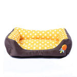 Cartoon Pet Kennel Square Cushion For Small And Medium Pet, S, M, L