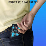 M10  Mobile Computer Sound Card Mini Voice Changer K Song Recording Bluetooth Voice Changer, M10