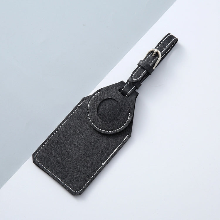 PU Anti-Lost Luggage Tag Tracker Cover for AirTag 2nd Gen / AirTag 1st Gen