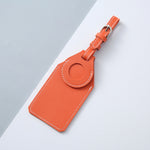 PU Anti-Lost Luggage Tag Tracker Cover for AirTag 2nd Gen / AirTag 1st Gen
