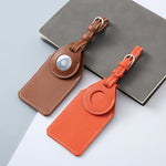 PU Anti-Lost Luggage Tag Tracker Cover for AirTag 2nd Gen / AirTag 1st Gen